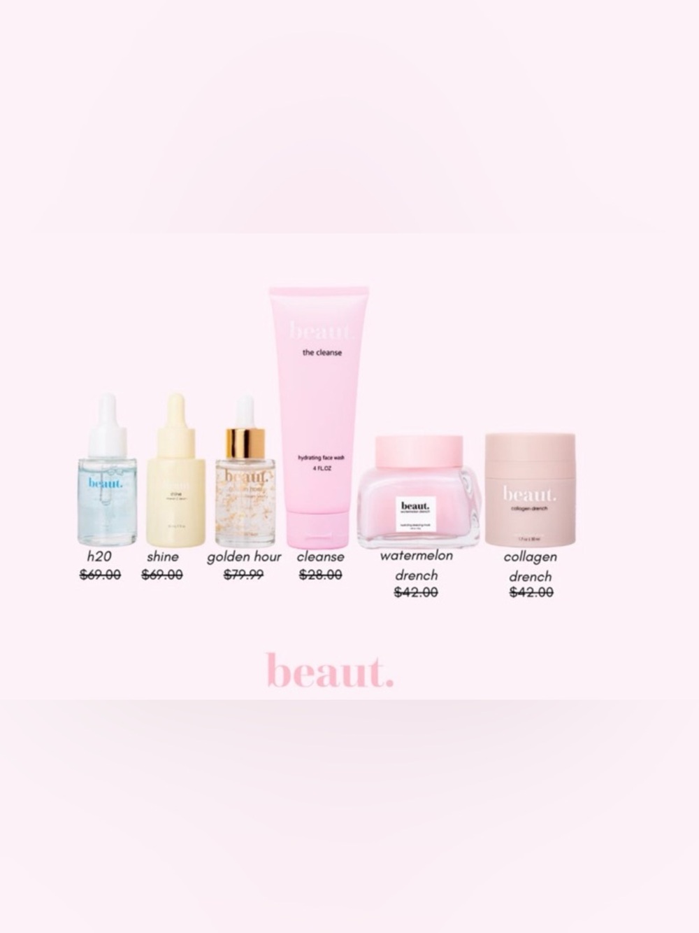 The Cleanse Hydrating Face Wash - Pink